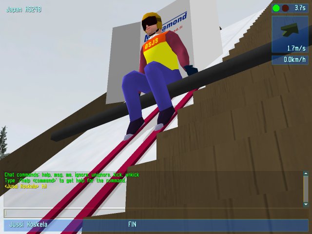 Jump the furthest distance in this addictive 3D ski jumping game.